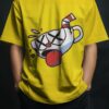 Camiseta Oversize Cup Chaos – Arte Urbano