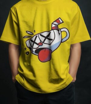 Camiseta Oversize Cup Chaos – Arte Urbano